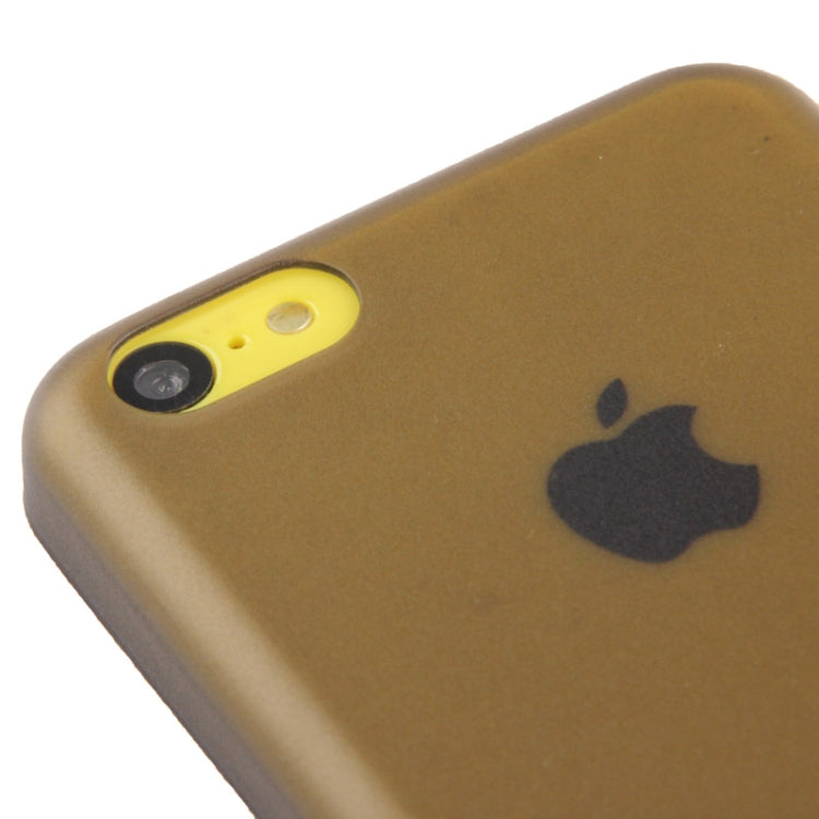 0.5mm Ultra Thin Scrub Plastic Case for iPhone 5C