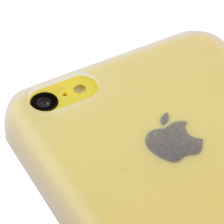 0.5mm Ultra Thin Scrub Plastic Case for iPhone 5C