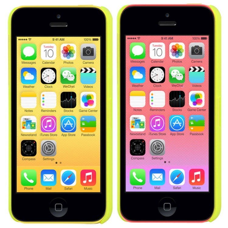 0.5mm Ultra Thin Scrub Plastic Case for iPhone 5C