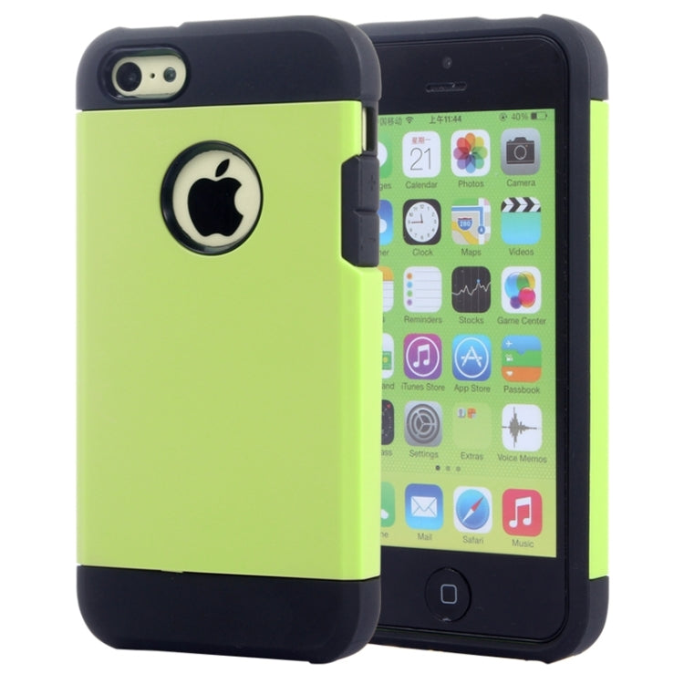 Slim Armor TPU + Plastic Combination Case for iPhone 5C