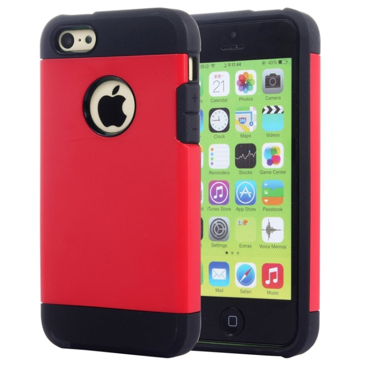 Slim Armor TPU + Plastic Combination Case for iPhone 5C