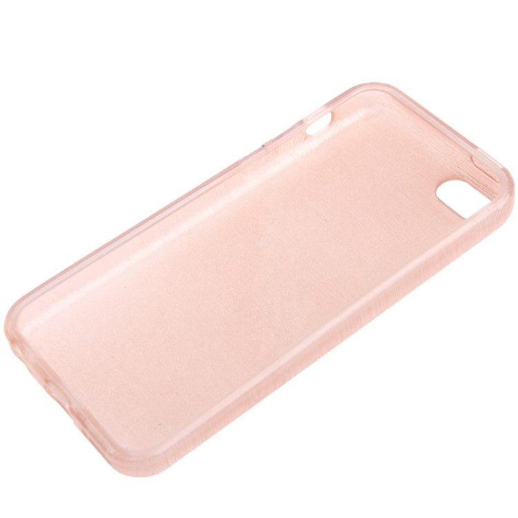 Brushed Texture TPU Protective Case for iPhone 5C
