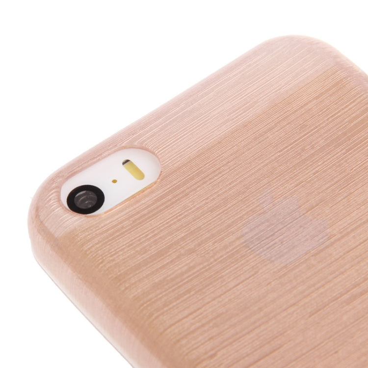 Brushed Texture TPU Protective Case for iPhone 5C