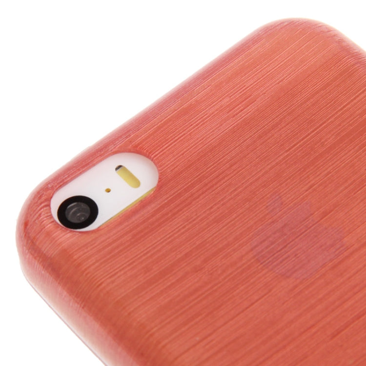 Brushed Texture TPU Protective Case for iPhone 5C