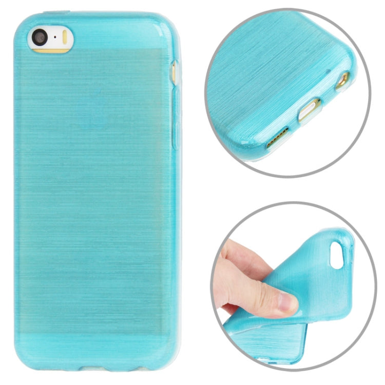 Brushed Texture TPU Protective Case for iPhone 5C