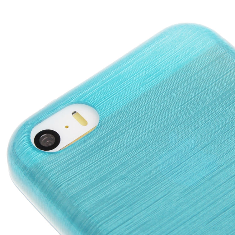 Brushed Texture TPU Protective Case for iPhone 5C