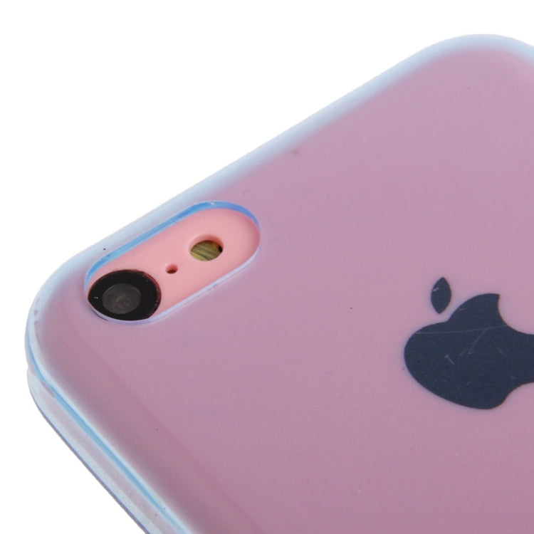 Translucent Signal-sided Frosted TPU Case for iPhone 5C