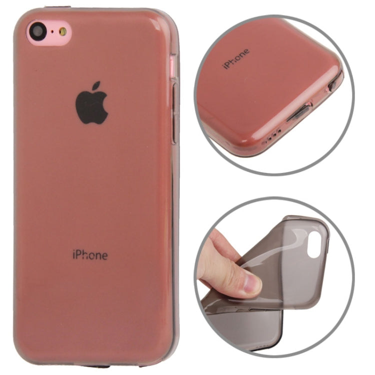 Translucent Signal-sided Frosted TPU Case for iPhone 5C