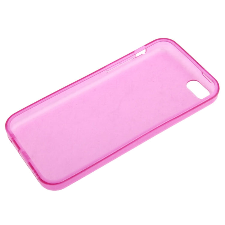 Translucent Signal-sided Frosted TPU Case for iPhone 5C