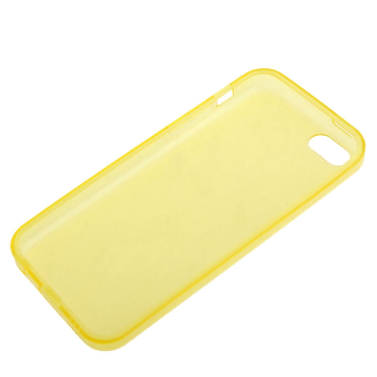 Translucent Signal-sided Frosted TPU Case for iPhone 5C