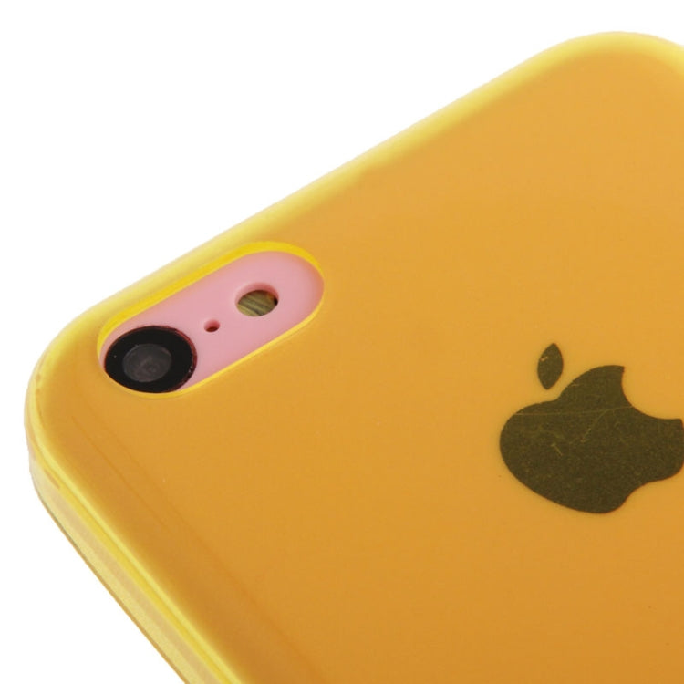 Translucent Signal-sided Frosted TPU Case for iPhone 5C