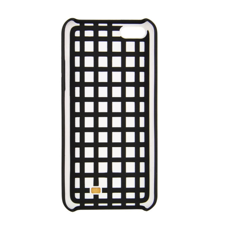 Mesh Style Frosted Texture Paste Skin Plastic Case for iPhone 5C