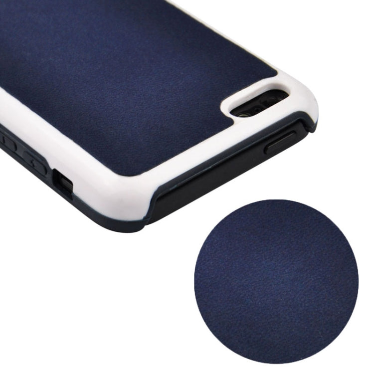 Mesh Style Frosted Texture Paste Skin Plastic Case for iPhone 5C
