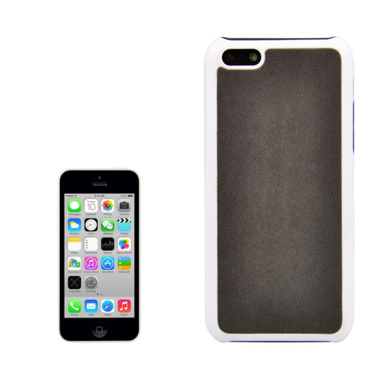 Mesh Style Frosted Texture Paste Skin Plastic Case for iPhone 5C