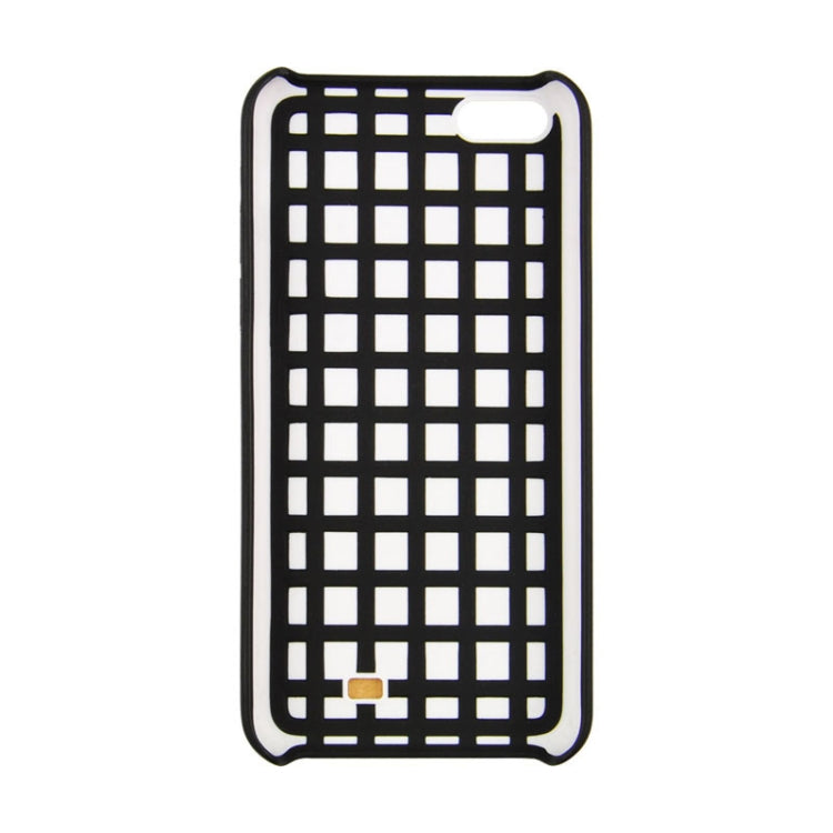 Mesh Style Frosted Texture Paste Skin Plastic Case for iPhone 5C