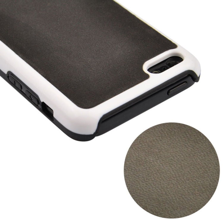 Mesh Style Frosted Texture Paste Skin Plastic Case for iPhone 5C