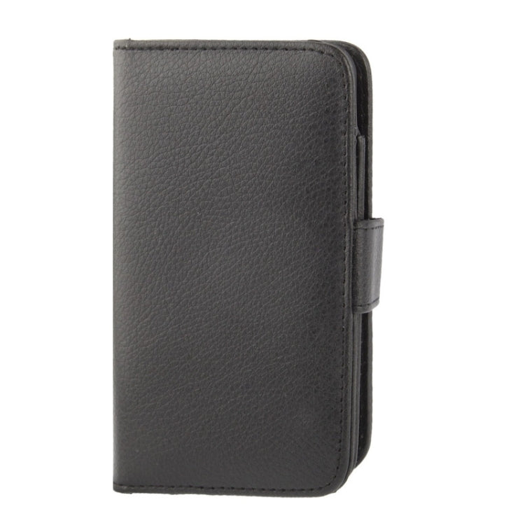 Litchi Texture Leather Case with Wallet & Lanyard for iPhone 5C