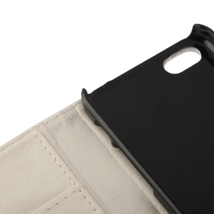 Flip Leather Case with Credit Card Slots for iPhone 5C