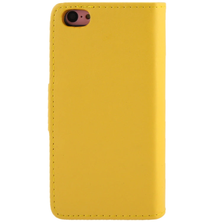 Flip Leather Case with Credit Card Slots for iPhone 5C