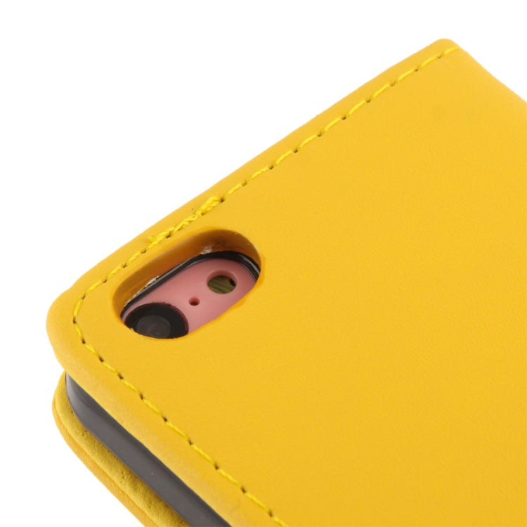 Flip Leather Case with Credit Card Slots for iPhone 5C