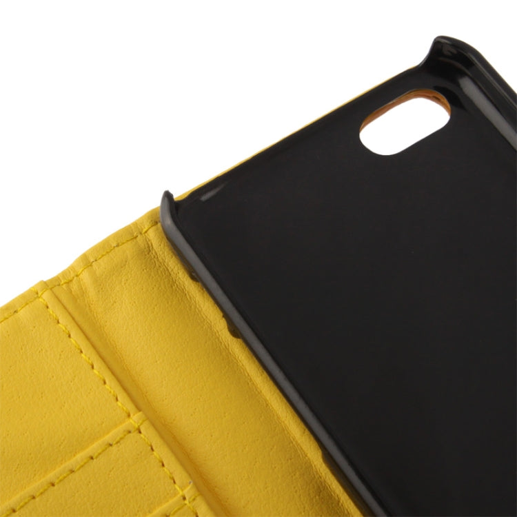 Flip Leather Case with Credit Card Slots for iPhone 5C