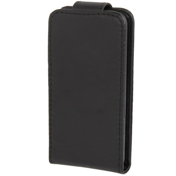 Vertical Flip Leather Case with Credit Card Slots for iPhone 5C