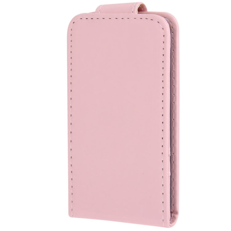 Vertical Flip Leather Case with Credit Card Slots for iPhone 5C