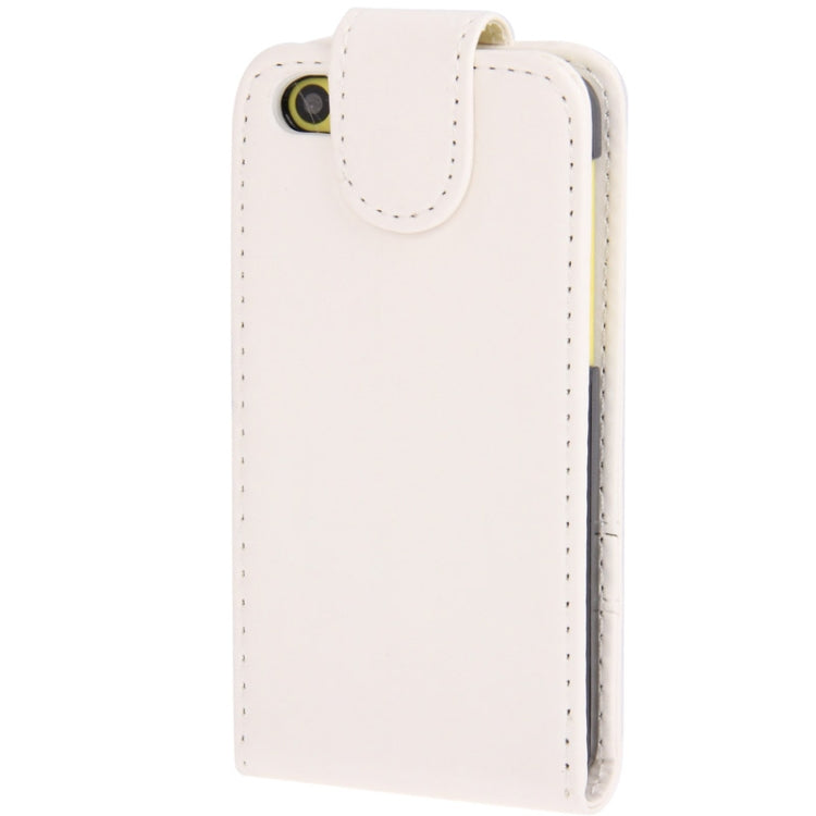 Vertical Flip Leather Case with Credit Card Slots for iPhone 5C