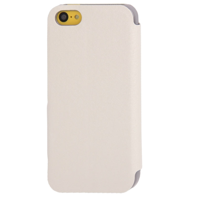 Hairline Texture Leather Case with Credit Card Slots & Holder for iPhone 5C