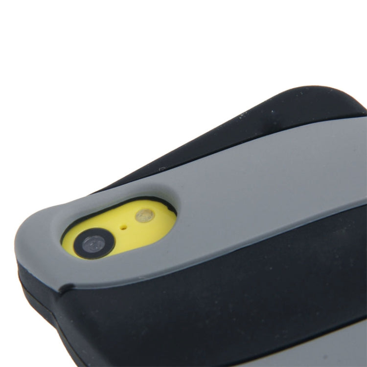 Colorful Stripe Pattern  Silicone Case for iPhone 5C