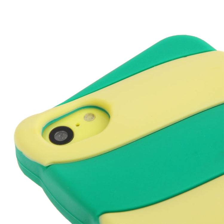 Colorful Stripe Pattern  Silicone Case for iPhone 5C