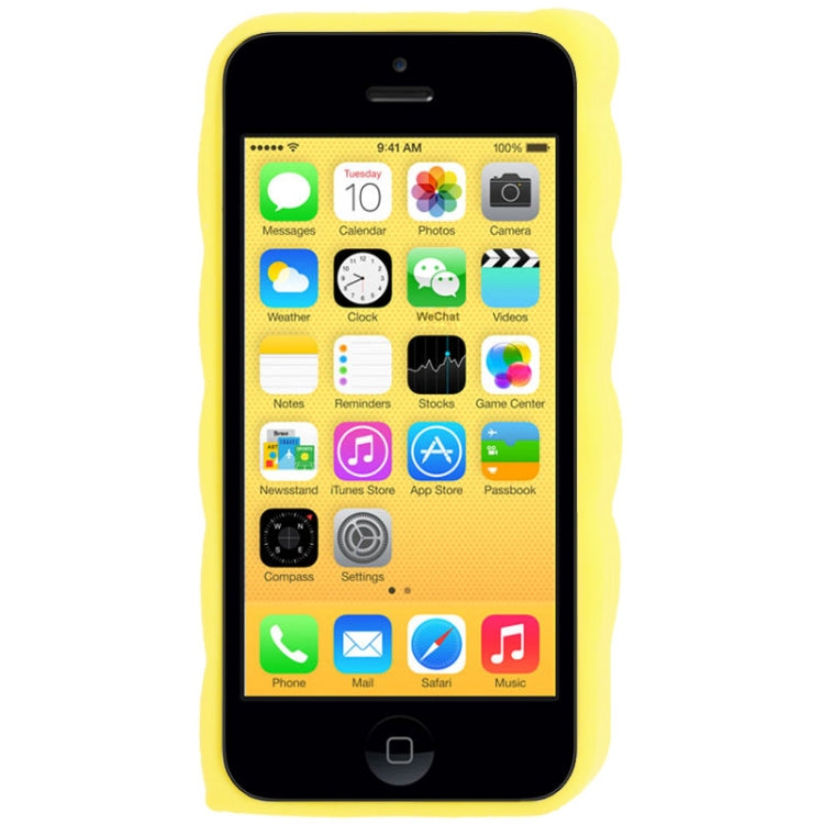 Colorful Stripe Pattern  Silicone Case for iPhone 5C