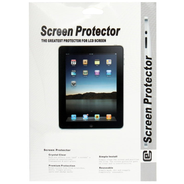 LCD Screen Protector for iPad 9.7 (2018) / iPad 9.7 inch 2017 / Air / Air 2 / 5 / 6(Transparent)
