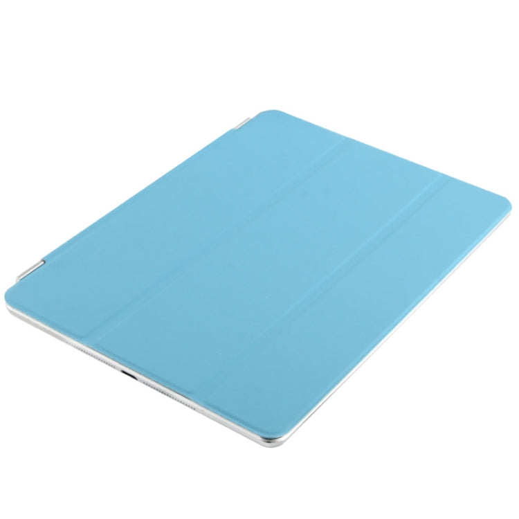 Single Side 3-Folding Polyurethane Smart Cover for iPad Air / iPad Air 2