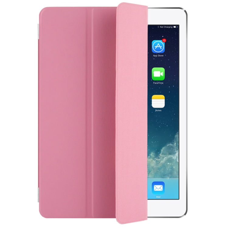 Single Side 3-Folding Polyurethane Smart Cover for iPad Air / iPad Air 2