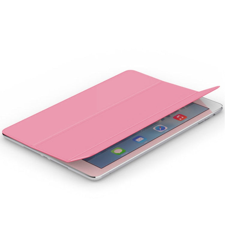 Single Side 3-Folding Polyurethane Smart Cover for iPad Air / iPad Air 2