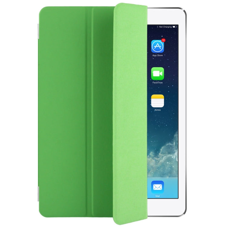 Single Side 3-Folding Polyurethane Smart Cover for iPad Air / iPad Air 2