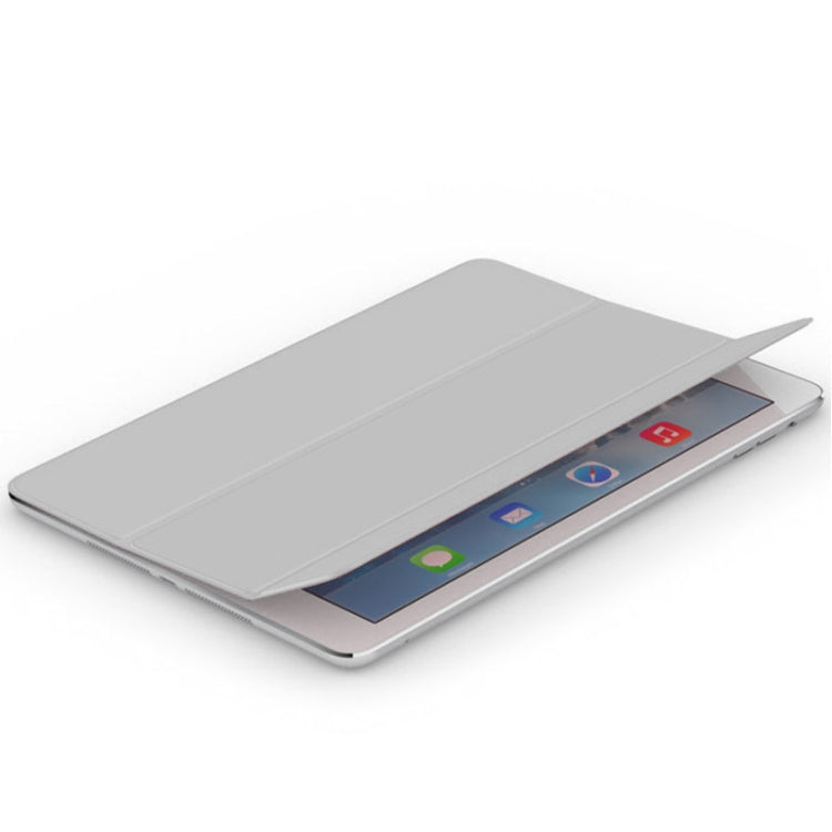 Single Side 3-Folding Polyurethane Smart Cover for iPad Air / iPad Air 2