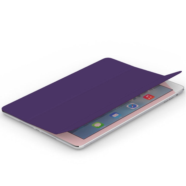 Single Side 3-Folding Polyurethane Smart Cover for iPad Air / iPad Air 2