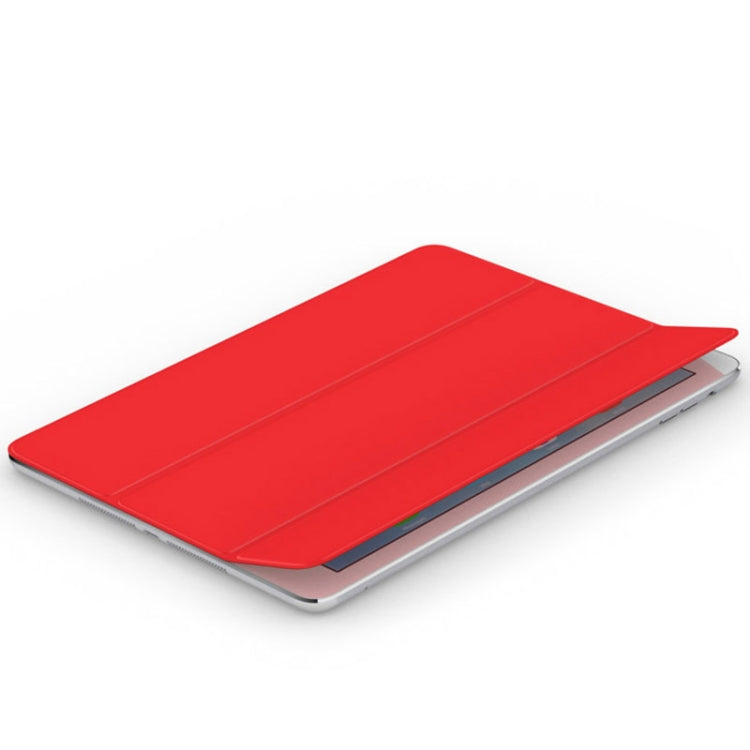 Single Side 3-Folding Polyurethane Smart Cover for iPad Air / iPad Air 2