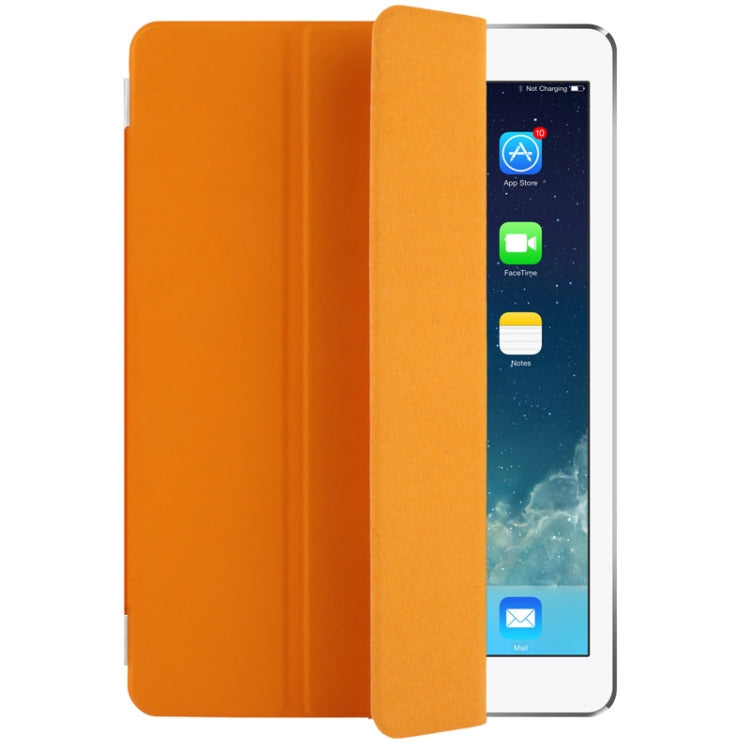 Single Side 3-Folding Polyurethane Smart Cover for iPad Air / iPad Air 2