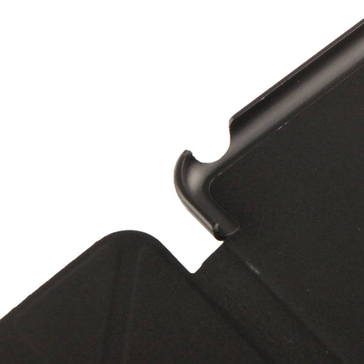 Multi-folding Crazy Horse Texture Leather Case with Holder for iPad Air