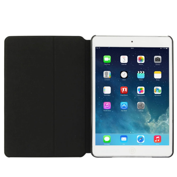 Frosted Texture Flip Leather Case with Holder for iPad Air