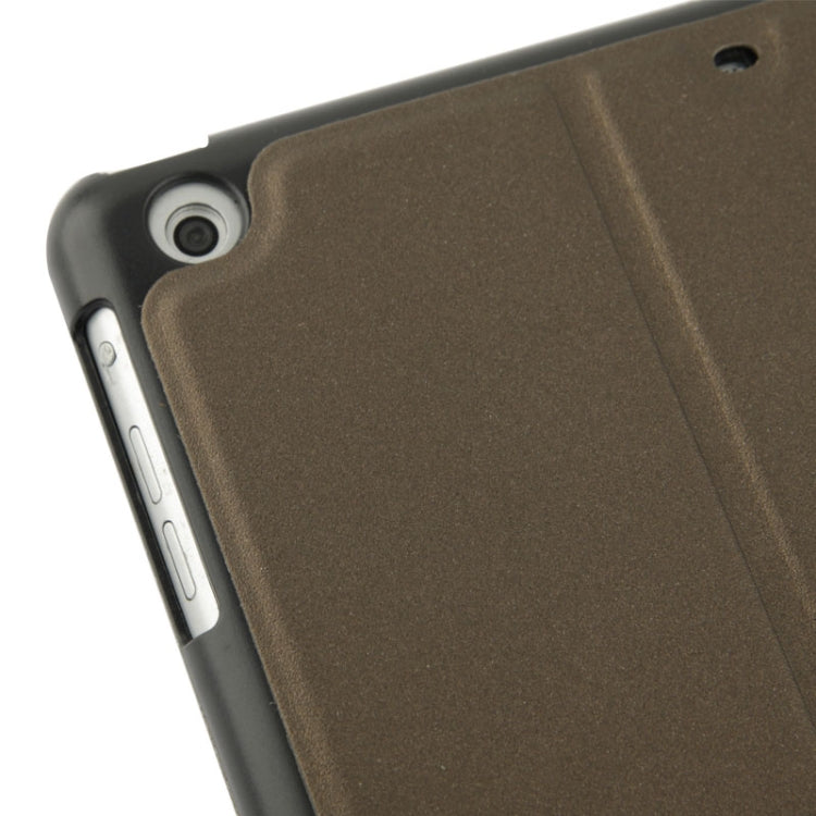 Frosted Texture Flip Leather Case with Holder for iPad Air