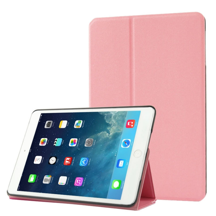 Frosted Texture Flip Leather Case with Holder for iPad Air