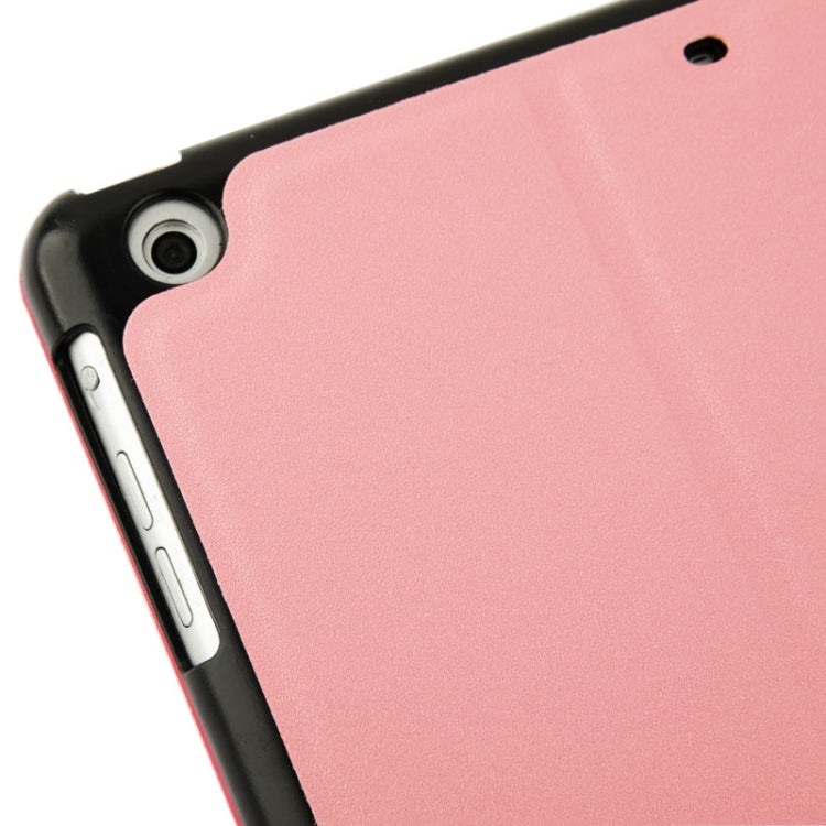 Frosted Texture Flip Leather Case with Holder for iPad Air