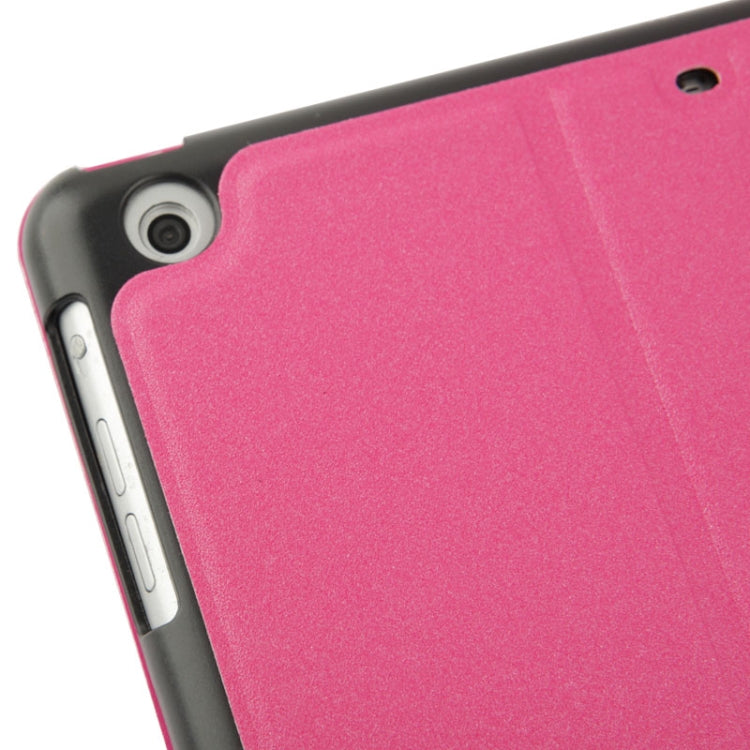 Frosted Texture Flip Leather Case with Holder for iPad Air