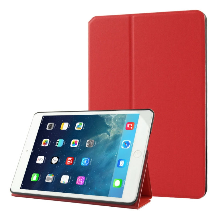 Frosted Texture Flip Leather Case with Holder for iPad Air