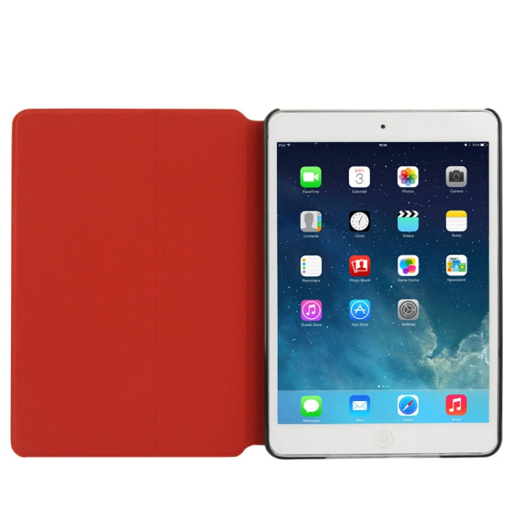 Frosted Texture Flip Leather Case with Holder for iPad Air