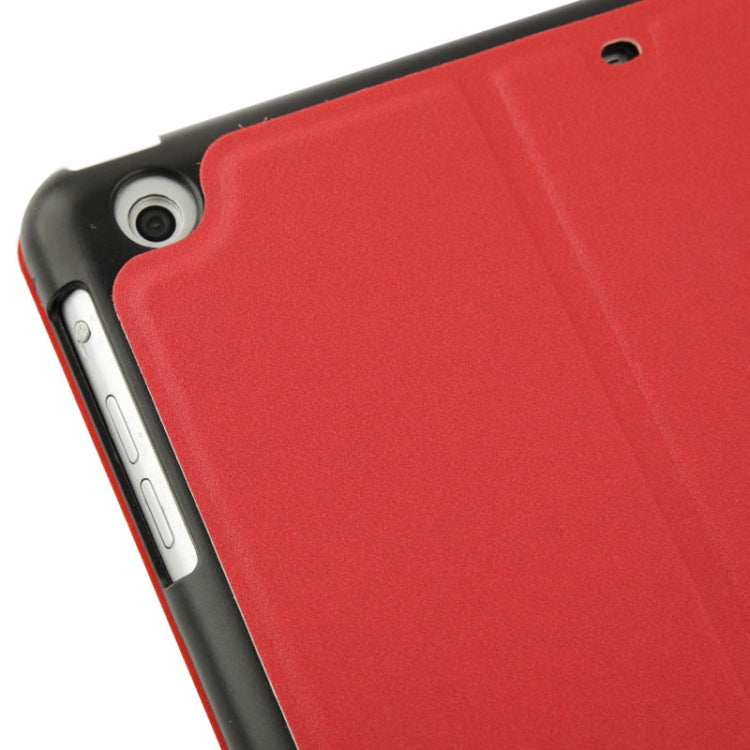 Frosted Texture Flip Leather Case with Holder for iPad Air